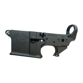 LONE STAR STRIPPED LOWER RECEIVER BLACK 100038758 LONE STAR STRIPPED LOWER RECEIVER BLACK 100038758