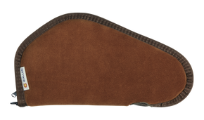Heritage Cases 8611 Handgun Case Brown Suede w/Black Trim, Faux Sherpa Lining & Foam Padding, Lockable Zippers 11" L 133309 Heritage Cases 8611 Handgun Case Brown Suede w/Black Trim, Faux Sherpa Lining & Foam Padding, Lockable Zippers 11" L 133309
