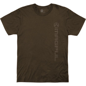 VERT LOGO COTTON T-SHIRT 3X BROWN 100041290 VERT LOGO COTTON T-SHIRT 3X BROWN 100041290