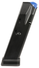 Mec-Gar MGCZ7510M   10rd Extended 9mm Luger Fits CZ Competition 75B/CZ Competition 85B/CZ Competition SP-01/CZ Competition Shadow/CZ Competition Shadow 2 Blued w/Anti-Friction Coating Carbon Steel 152274