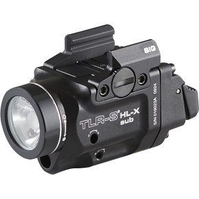 TLR-8 HL-X SUB TACTICAL LIGHT W/RED LASER FOR P365/XL BLACK 430112658 TLR-8 HL-X SUB TACTICAL LIGHT W/RED LASER FOR P365/XL BLACK 430112658