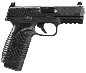 FN 66101389 545 MRD Full Size 45 ACP 10+1 4.10" Black Target Crown Steel Barrel, Black PVD Optic Cut/Serrated Steel Slide & Polymer Frame w/Picatinny Rail, Ambidextrous 158113 FN 66101389 545 MRD Full Size 45 ACP 10+1 4.10" Black Target Crown Steel Barrel, Black PVD Optic Cut/Serrated Steel Slide & Polymer Frame w/Picatinny Rail, Ambidextrous 158113
