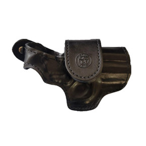 Bond Arms Leather Driving Holster RH 3.5" Barrel Black with Black Stitching BEHDT350BBRBT Bond Arms Leather Driving Holster RH 3.5" Barrel Black with Black Stitching BEHDT350BBRBT