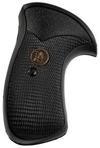 Pachmayr 03270 Compact Grip Checkered Black Rubber for S&W K/L Frame with Round Butt 73234 Pachmayr 03270 Compact Grip Checkered Black Rubber for S&W K/L Frame with Round Butt 73234