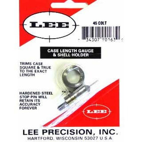 LEE LENGTH GAUGE/ SHELLHOLDER, .45 COLT 100010043 LEE LENGTH GAUGE/ SHELLHOLDER, .45 COLT 100010043