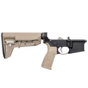 COMPLETE WIDEBODY LOWER RECEIVER WITH MOD-2-SOPMOD STOCK FDE 430107047