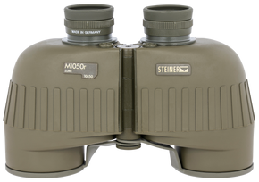 Steiner 2663 M1050 Laser Protection Filter 10x50mm SUMR Military Ranging Reticle Floating Prism Sports-Auto Focus, OD Green Makrolon w/Rubber Armor 134713