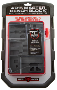 Real Avid AVAR15MBB Master Bench Block Black Polymer Resin AR Platforms 110912