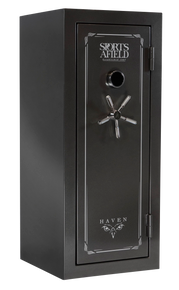 Sports Afield SECSA5925HXS Haven  Electronic Keypad/Key Entry Dark Gray Metallic Steel Holds 24 + 4 59" H x 25" W x 24" D Fireproof- Yes 131048