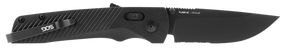 S.O.G SOG11180241 Flash AT 3.45" Folding Part Serrated Black TiNi Cryo D2 Steel Blade/Blackout GRN Handle Includes Pocket Clip 144910 S.O.G SOG11180241 Flash AT 3.45" Folding Part Serrated Black TiNi Cryo D2 Steel Blade/Blackout GRN Handle Includes Pocket Clip 144910