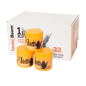 Sonic Boom 1 lb Exploding Rifle Target 22/ct JESBT0120P Sonic Boom 1 lb Exploding Rifle Target 22/ct JESBT0120P