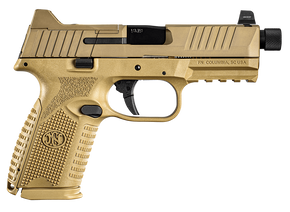 FN 66100745 509 Midsize Tactical 9mm Luger 4.50" Threaded Barrel 15+1 Or 24+1, Flat Dark Earth Polymer Frame With Mounting Rail, Optic Cut FDE Stainless Steel Slide, No Manual Safety, Optics Ready 147416 FN 66100745 509 Midsize Tactical 9mm Luger 4.50" Threaded Barrel 15+1 Or 24+1, Flat Dark Earth Polymer Frame With Mounting Rail, Optic Cut FDE Stainless Steel Slide, No Manual Safety, Optics Ready 147416