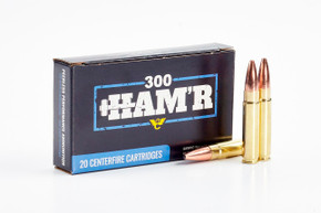 Wilson Combat Ammunition 300 HAM R | 135gr Speer HAM'R Bonded 2450 FPS - 18" Barrel | 20/Box WCA300HMR135HB Wilson Combat Ammunition 300 HAM R | 135gr Speer HAM'R Bonded 2450 FPS - 18" Barrel | 20/Box WCA300HMR135HB