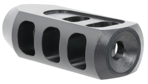 TacFire Tanker Muzzle Brake Black Oxide Steel with 1/2"-28 tpi Threads 2.76" OAL 1.37" Diameter for 5.56x45mm NATO 146748 TacFire Tanker Muzzle Brake Black Oxide Steel with 1/2"-28 tpi Threads 2.76" OAL 1.37" Diameter for 5.56x45mm NATO 146748
