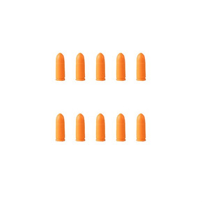 9MM LUGER ORANGE DUMMY ROUNDS 10/PACK 729000038 9MM LUGER ORANGE DUMMY ROUNDS 10/PACK 729000038
