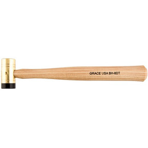 DELRIN TIPPED BRASS HAMMER 8OZ 354001009 DELRIN TIPPED BRASS HAMMER 8OZ 354001009