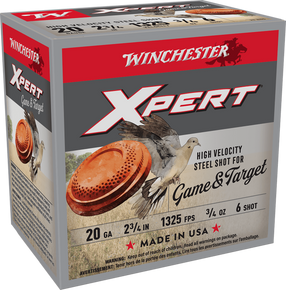 Winchester Ammo WE20GT6 Super X Xpert High Velocity 20Gauge 2.75" 3/4oz 6Shot 25 Per Box/10 Case 116798 Winchester Ammo WE20GT6 Super X Xpert High Velocity 20Gauge 2.75" 3/4oz 6Shot 25 Per Box/10 Case 116798
