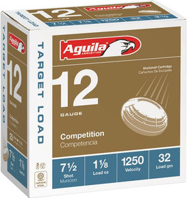 AGUILA SHOTSHELL 12GA 2.75"1-1/8OZ #7.5 250RD CASE LOT A1CHB1347 AGUILA SHOTSHELL 12GA 2.75"1-1/8OZ #7.5 250RD CASE LOT A1CHB1347