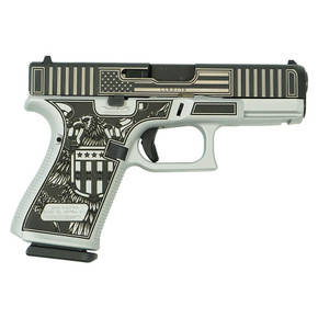 Glock G19 Gen 5 Custom Trump "Take America Back" Handgun 9mm Luger 15rd Magazines (3) 4.02" Barrel Austria GLPA195S203TTAB