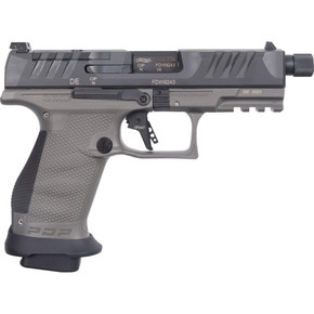 Walther PDP Compact Handgun 9mm Luger 18rd Magazines (3) 4.6" Barrel Tungsten Grey Optic Ready WY2876574 Walther PDP Compact Handgun 9mm Luger 18rd Magazines (3) 4.6" Barrel Tungsten Grey Optic Ready WY2876574