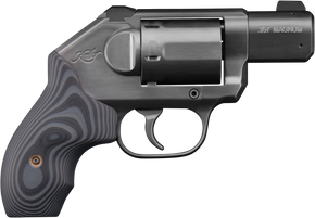 Kimber Mfg, Inc 3400012CA K6S DC *CA Compliant DAO 357 Mag 6 Shot 2" Brushed Black DLC Stainless Steel Barrel & Cylinder, Black DLC Brushed Stainless Steel Frame, G10 Grip, Concealed Hammer 170582