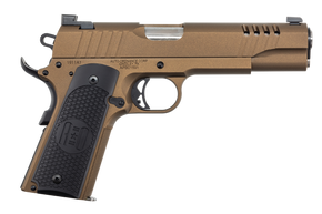 Auto-Ordnance 1911TCAC10 1911 45 ACP 7+1 5" Stainless Steel Barrel, Serrated Stainless Steel Slide, Burnt Bronze Cerakote Steel Frame w/Beavertail, Armor Black Cerakote Engraved Aluminum Grip 160664 Auto-Ordnance 1911TCAC10 1911 45 ACP 7+1 5" Stainless Steel Barrel, Serrated Stainless Steel Slide, Burnt Bronze Cerakote Steel Frame w/Beavertail, Armor Black Cerakote Engraved Aluminum Grip 160664