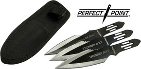 MC PERFECT POINT 6.5" SPEAR</br>POINT THROWING KNIVES 3-PACK RC5953