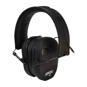 VERTEX LOW-PROFILE ELECTRONIC EARMUFF, BLACK 100043229