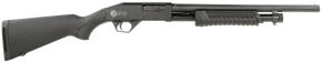 Rossi ST1218BK ST-12  12 Gauge 3" 4+1 18.50", Matte Black, Synthetic Stock, Front Bead Sight, Cylinder Bore 149112