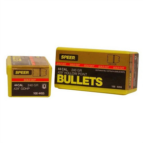 SPEER BULLET .44 .429 240GR GDHP PISTOL 250209051 SPEER BULLET .44 .429 240GR GDHP PISTOL 250209051