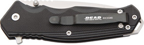 BEAR EDGE G10 SIDELINER 3.38"W/CLIP BLACK HANDLE! 71102B