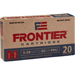 5.56MM NATO 55GR FULL METAL JACKET 20/BOX 105002814 5.56MM NATO 55GR FULL METAL JACKET 20/BOX 105002814