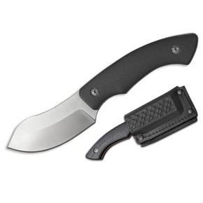 ABKT Elite Grunt Fixed Knife 3" Nesmuk Blade Black RHAB1001 ABKT Elite Grunt Fixed Knife 3" Nesmuk Blade Black RHAB1001