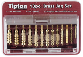 Tipton 749245 Jag Set Multi-Caliber 8-32/5-40 Thread Brass 13 Pieces Includes Storage Box 71084 Tipton 749245 Jag Set Multi-Caliber 8-32/5-40 Thread Brass 13 Pieces Includes Storage Box 71084