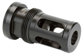 Griffin Armament GATMHC556 Taper Mount Hammer Comp Black Stainless Steel with 1/2"-28 tpi Threads, 1.94" OAL & 1.08" Diameter for 22 Cal 120556 Griffin Armament GATMHC556 Taper Mount Hammer Comp Black Stainless Steel with 1/2"-28 tpi Threads, 1.94" OAL & 1.08" Diameter for 22 Cal 120556