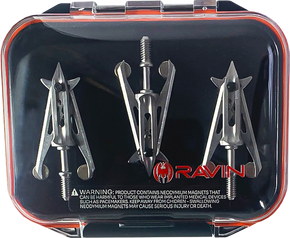 Ravin Crossbows R109 Broadhead  Black/Clear 177487