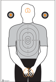 Action Target PIC12100 Entertainment Politically Incorrect Silhouette Paper Hanging 23" x 35" Black/Gray/White 100 Per Box 116059