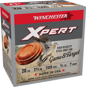 Winchester Ammo WE20GT7 Super X Xpert High Velocity 20Gauge 2.75" 3/4oz 7Shot 25 Per Box/10 Case 116799 Winchester Ammo WE20GT7 Super X Xpert High Velocity 20Gauge 2.75" 3/4oz 7Shot 25 Per Box/10 Case 116799