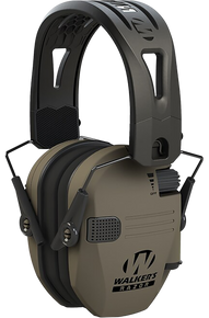 Walker's GWPRSEMRHFDE Razor Tacti-Grip 23 dB Over the Head Flat Dark Earth/Black Polymer 136284