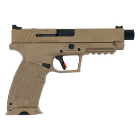SDS Imports Tisas PX-9 Gen 3 Tactical Semi Auto Pistol 9mm Handgun 18rd & 20rd Magazines 5.1" Threaded Barrel FDE SDPX9TTHFDE