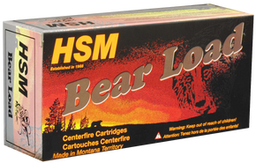 HSM 35718N Bear Load  357 Mag 180 gr Lead Round Nose Flat Point 50 Per Box/10 Case 89758