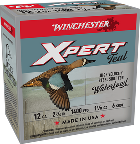 Winchester Ammo WEX12H6 Super X Xpert High Velocity 12Gauge 2.75" 1 1/8oz 6Shot 25 Per Box/10 Case 116452 Winchester Ammo WEX12H6 Super X Xpert High Velocity 12Gauge 2.75" 1 1/8oz 6Shot 25 Per Box/10 Case 116452