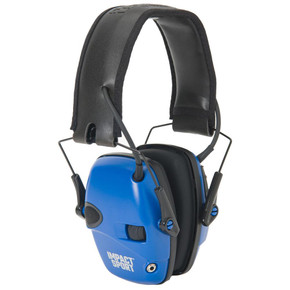 Howard Leight Impact Sport Earmuff 22db Blue HQR02529 Howard Leight Impact Sport Earmuff 22db Blue HQR02529