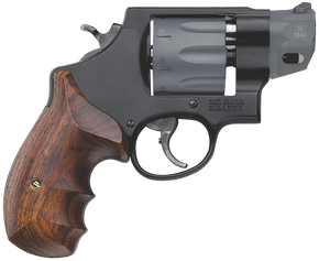 Smith & Wesson 170245 Model 327 Performance Center 357 Mag 2" Titanium/Stainless Barrel, 8rd Titanium Cylinder, Black Scandium Alloy N-Frame, Wood Grip 26378 Smith & Wesson 170245 Model 327 Performance Center 357 Mag 2" Titanium/Stainless Barrel, 8rd Titanium Cylinder, Black Scandium Alloy N-Frame, Wood Grip 26378