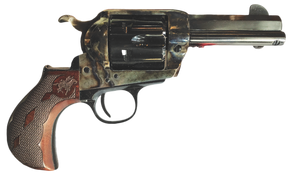 Cimarron PP340MALO2 El Malo 2 357 Mag 38 Special 6 Shot 3.50" Color Case Hardened Octagon Barrel, Color Case Hardened Frame, Smooth Walnut Grip, Exposed Hammer 171361 Cimarron PP340MALO2 El Malo 2 357 Mag 38 Special 6 Shot 3.50" Color Case Hardened Octagon Barrel, Color Case Hardened Frame, Smooth Walnut Grip, Exposed Hammer 171361