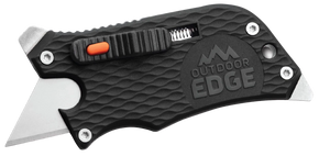 Outdoor Edge SWK30C SlideWinder 3.50" Long, Plain Utility Blade, Black GNR/SS Handle, Screwdriver, Bottle Opener 166106 Outdoor Edge SWK30C SlideWinder 3.50" Long, Plain Utility Blade, Black GNR/SS Handle, Screwdriver, Bottle Opener 166106