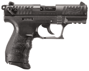 Walther Arms 5120700 P22 Q 22 LR Caliber with 3.42" Threaded Barrel, 10+1 Capacity, Black Finish Picatinny Rail Frame, Serrated Matte Black Tenifer Zinc Alloy Slide & Interchangeable Backstrap Grip 111597 Walther Arms 5120700 P22 Q 22 LR Caliber with 3.42" Threaded Barrel, 10+1 Capacity, Black Finish Picatinny Rail Frame, Serrated Matte Black Tenifer Zinc Alloy Slide & Interchangeable Backstrap Grip 111597