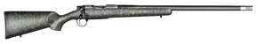 Christensen Arms CA10299414413 Ridgeline  308 Win 4+1 24" Carbon Fiber/Threaded Barrel, Natural Stainless, Green with Black/Tan Webbing Stock 145886