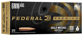 Federal GM6ARCBT1   6.5Grendel 120gr Open Tip Match 20 Per Box/10 Case 182394