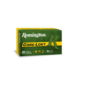 REMINGTON CORE-LOKT AMMO 6CM 100GR PSPCL 20BX 250025306 REMINGTON CORE-LOKT AMMO 6CM 100GR PSPCL 20BX 250025306